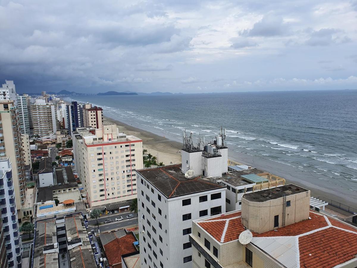 Lindo Apartamento Pe Na Areia Praia Grande  Zewnętrze zdjęcie