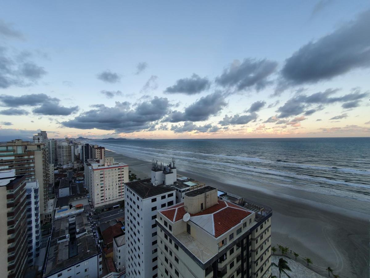 Lindo Apartamento Pe Na Areia Praia Grande  Zewnętrze zdjęcie