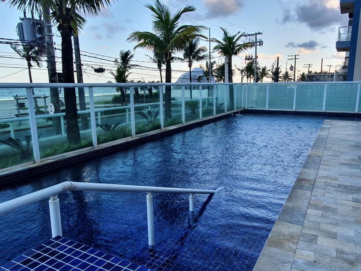 Lindo Apartamento Pe Na Areia Praia Grande  Zewnętrze zdjęcie