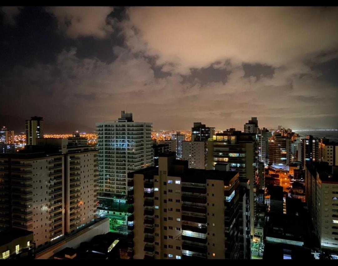 Lindo Apartamento Pe Na Areia Praia Grande  Zewnętrze zdjęcie