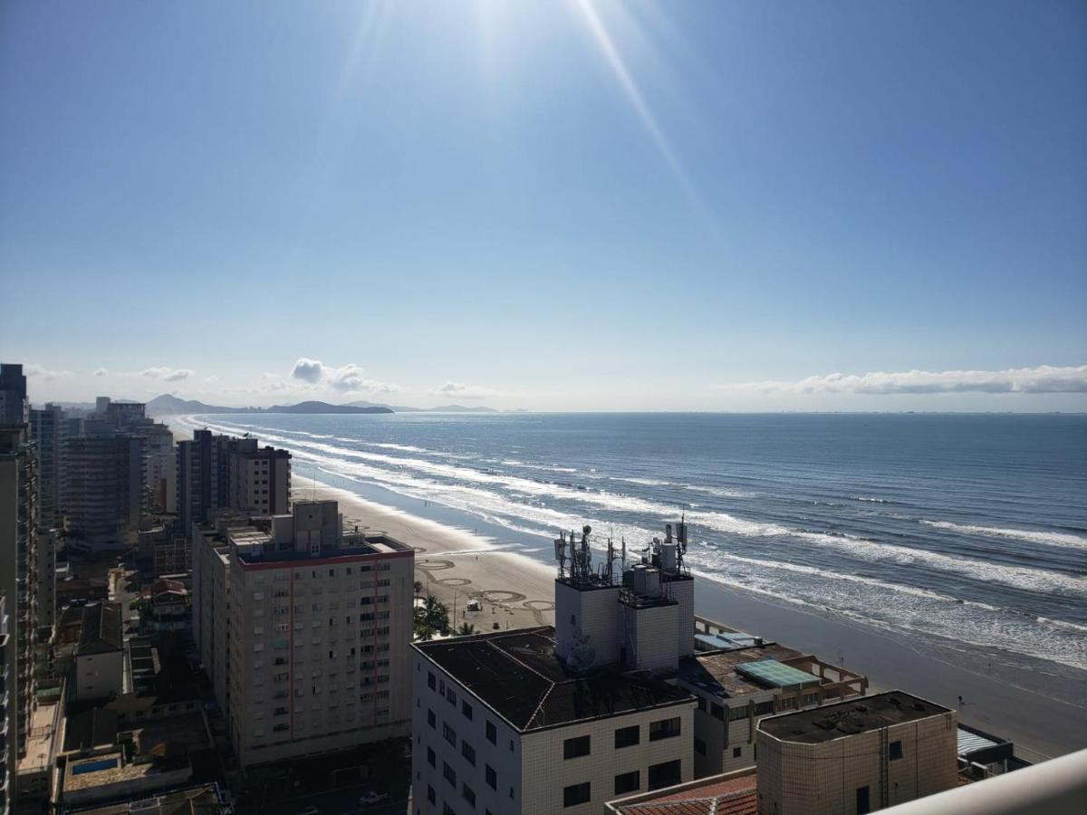 Lindo Apartamento Pe Na Areia Praia Grande  Zewnętrze zdjęcie
