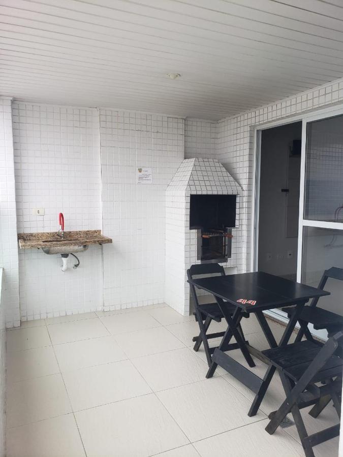 Lindo Apartamento Pe Na Areia Praia Grande  Zewnętrze zdjęcie